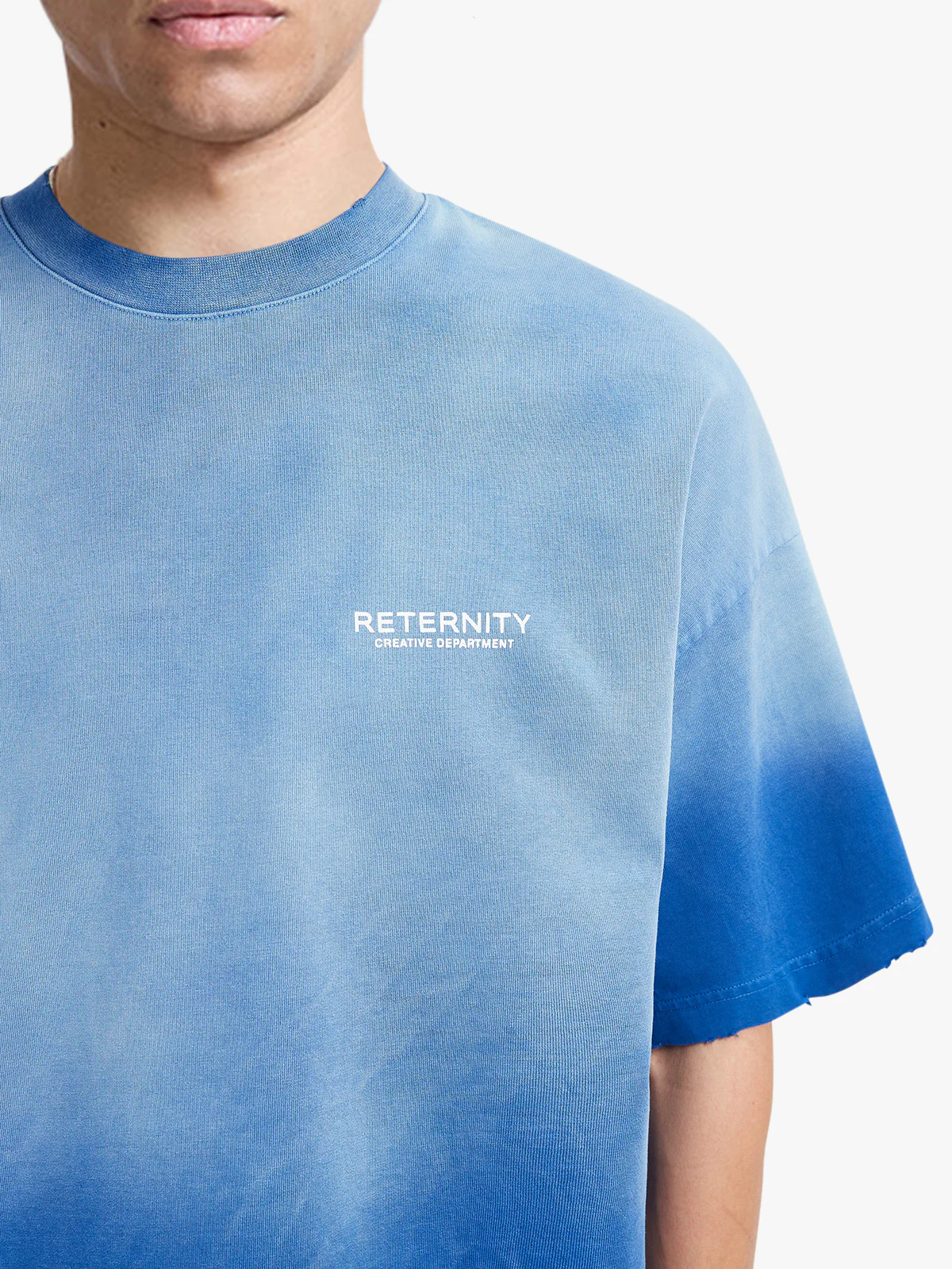 T-SHIRT CREATIVE DEPT - FADED BLUE - Image 9