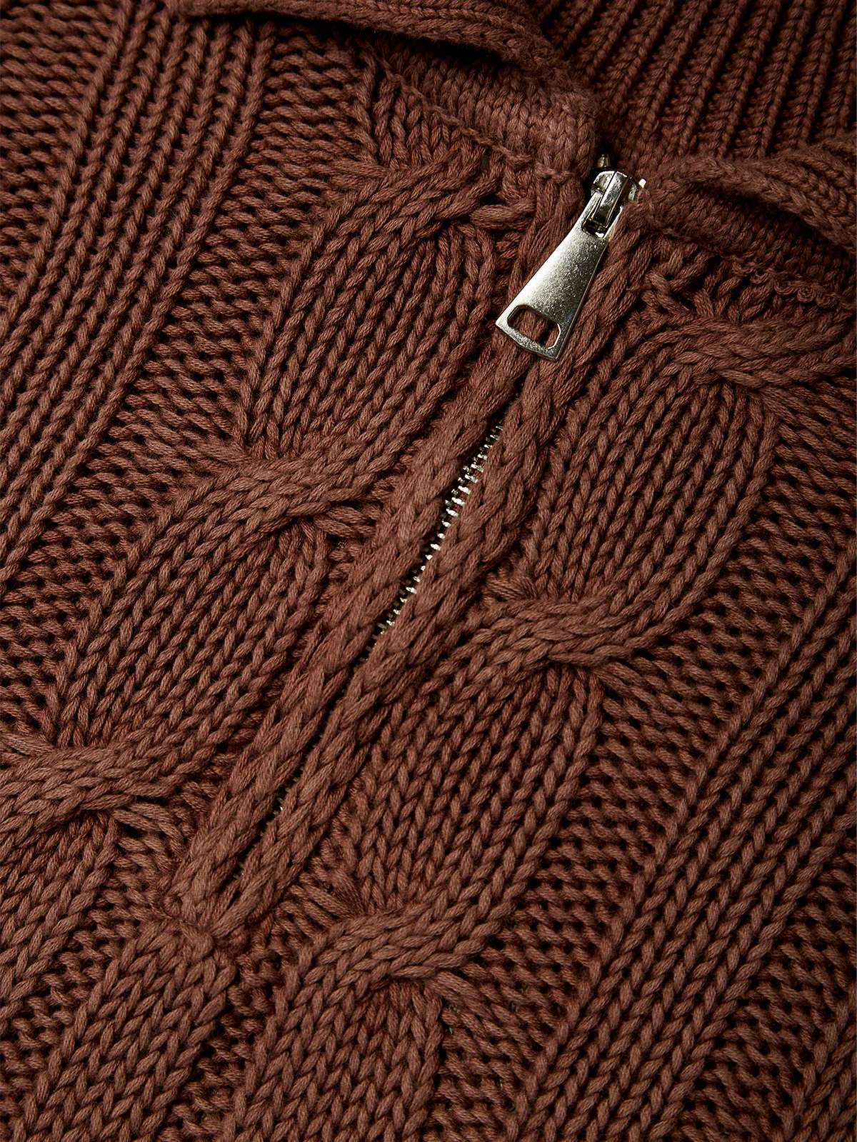 THE ART OF LIVING POLO KNIT - BROWN - Image 6