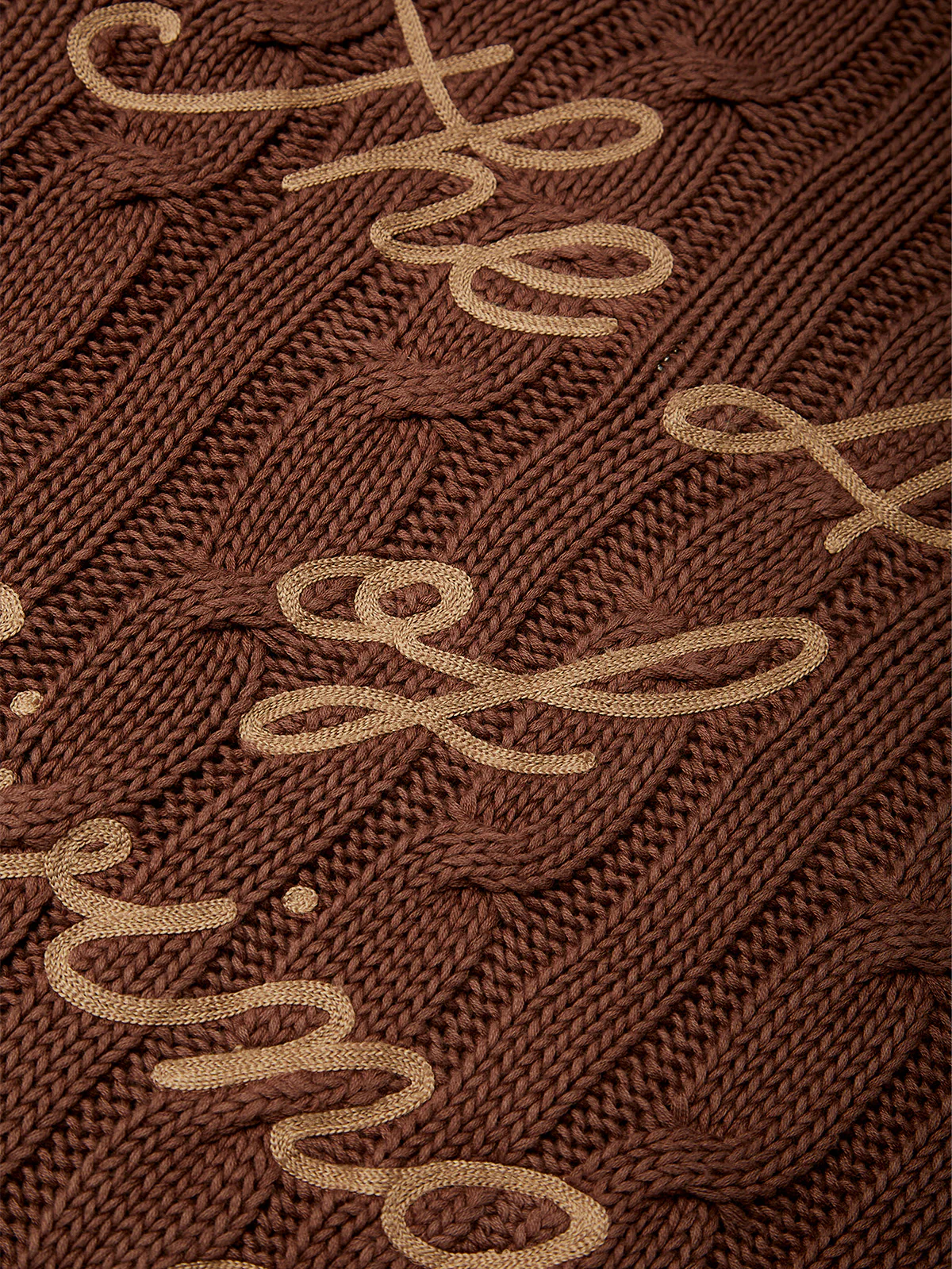 THE ART OF LIVING POLO KNIT - BROWN - Image 7