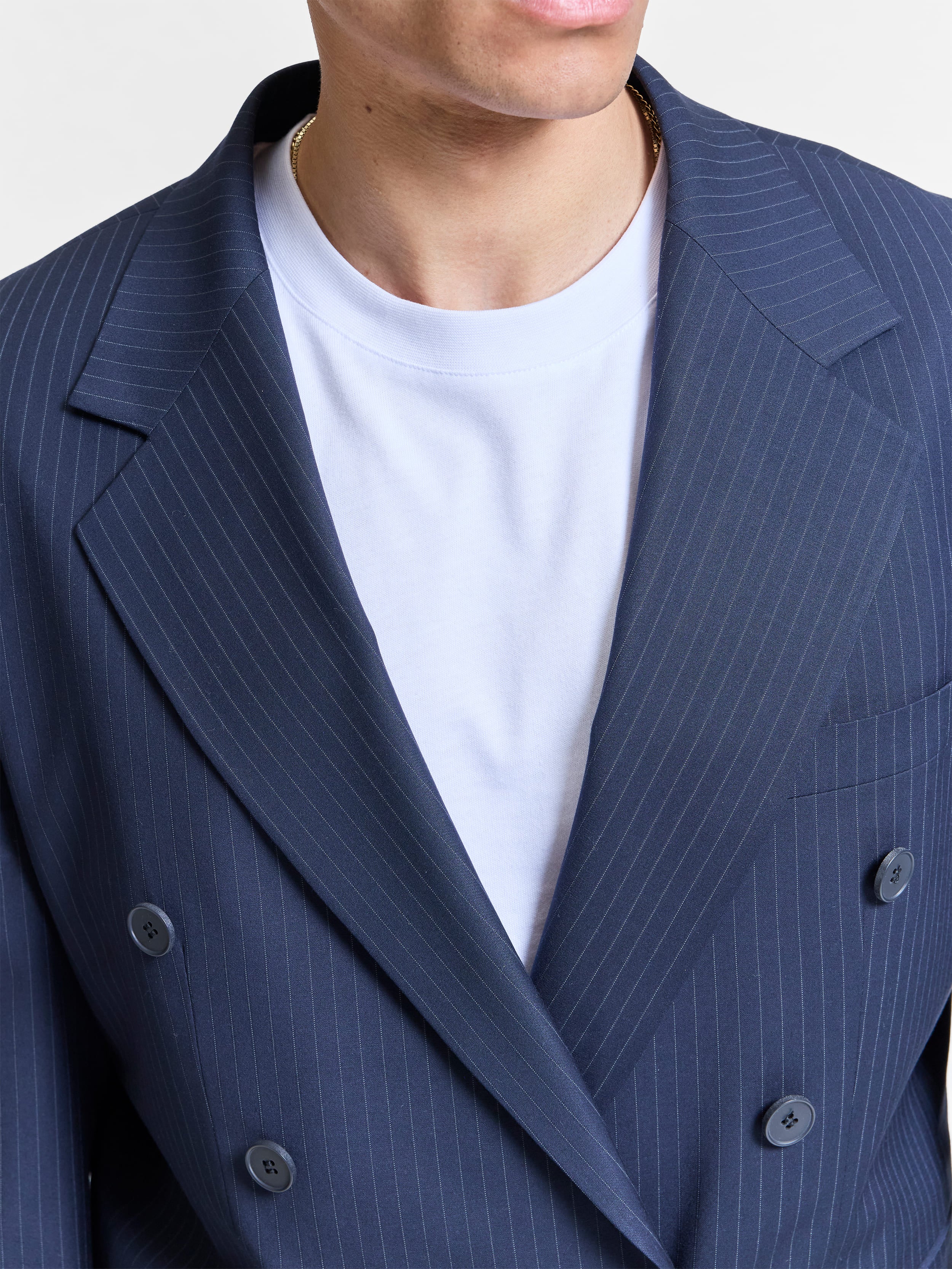 THE SIGNE SUIT – PINSTRIPE BLUE - Image 3