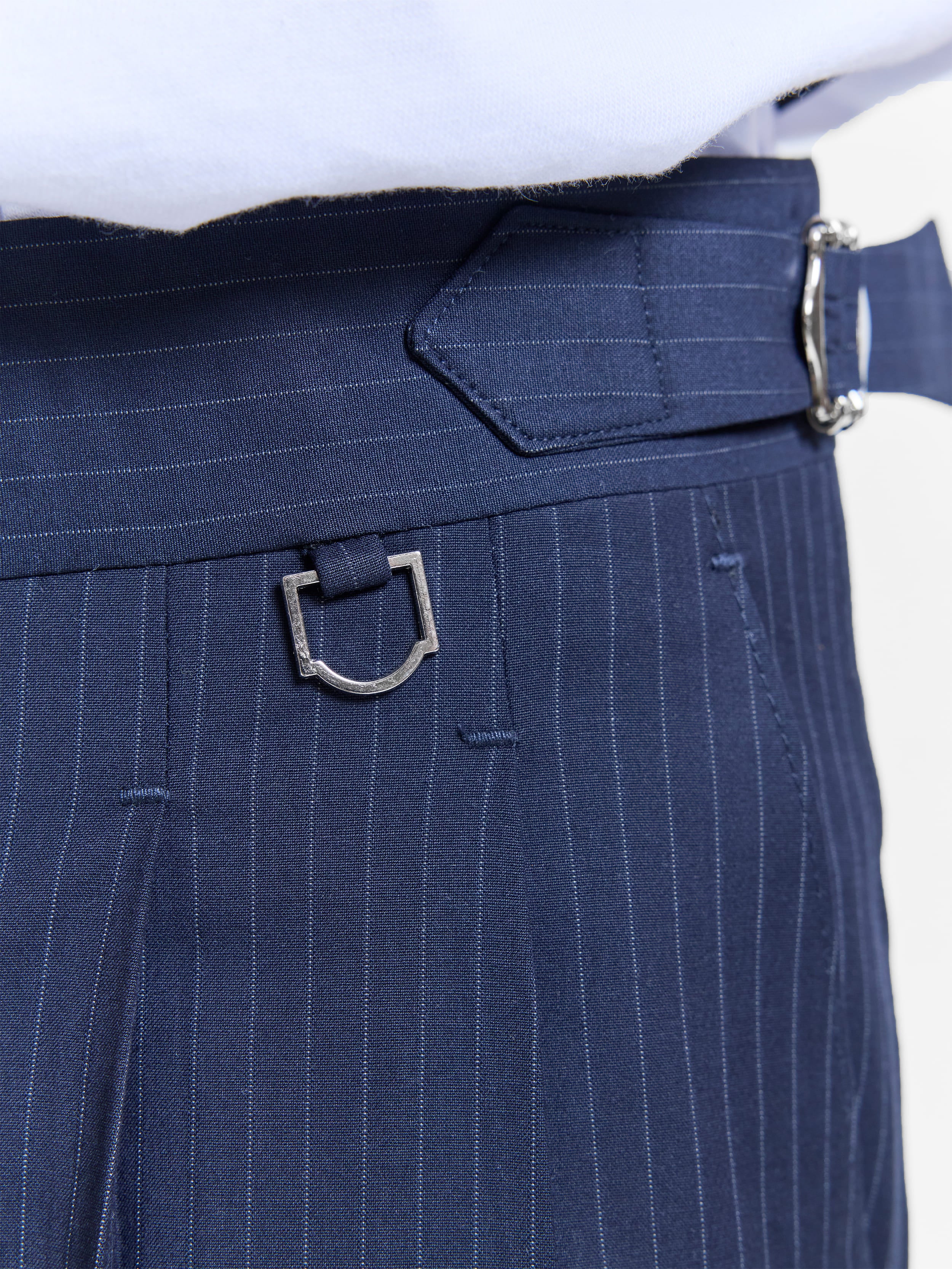 THE SIGNE SUIT – PINSTRIPE BLUE - Image 4