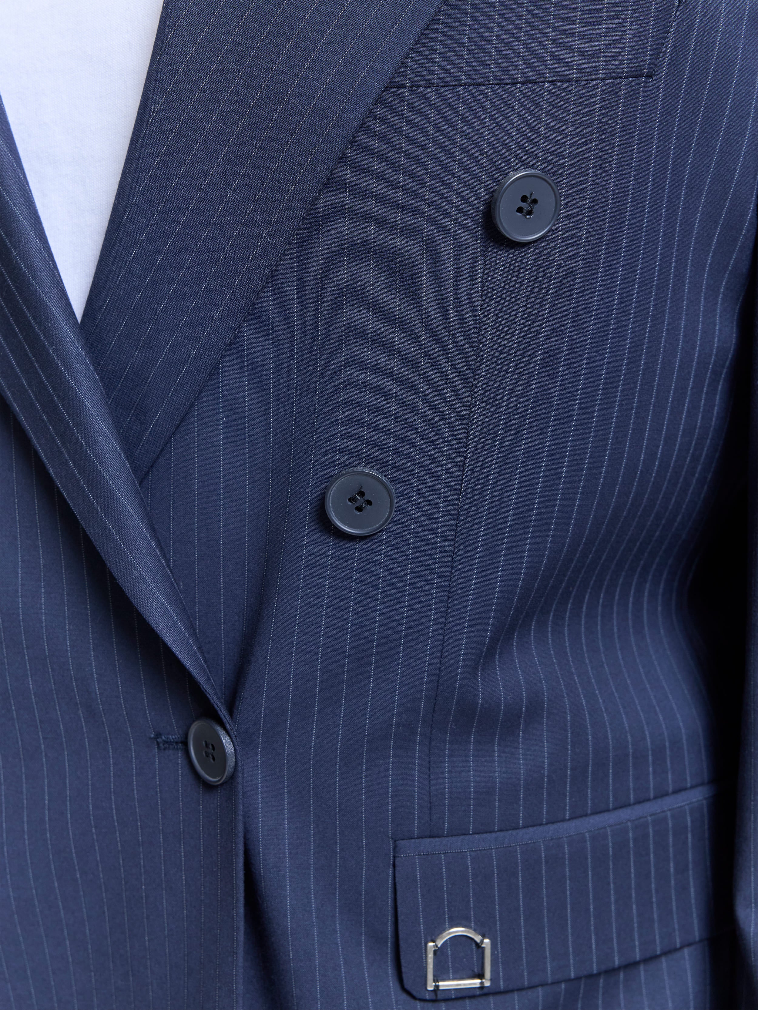 THE SIGNE SUIT – PINSTRIPE BLUE - Image 5