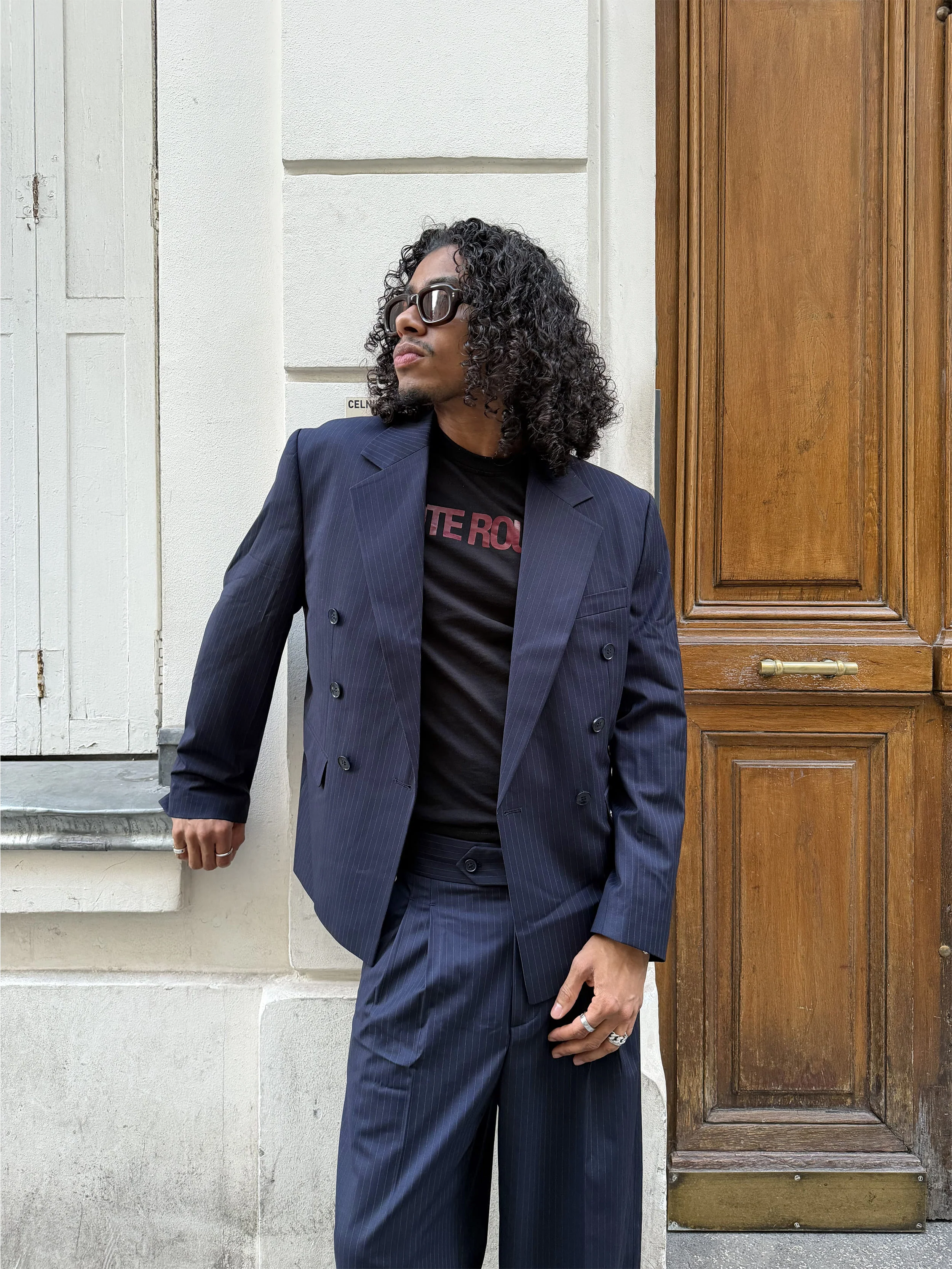 THE SIGNE SUIT – PINSTRIPE BLUE - Image 9