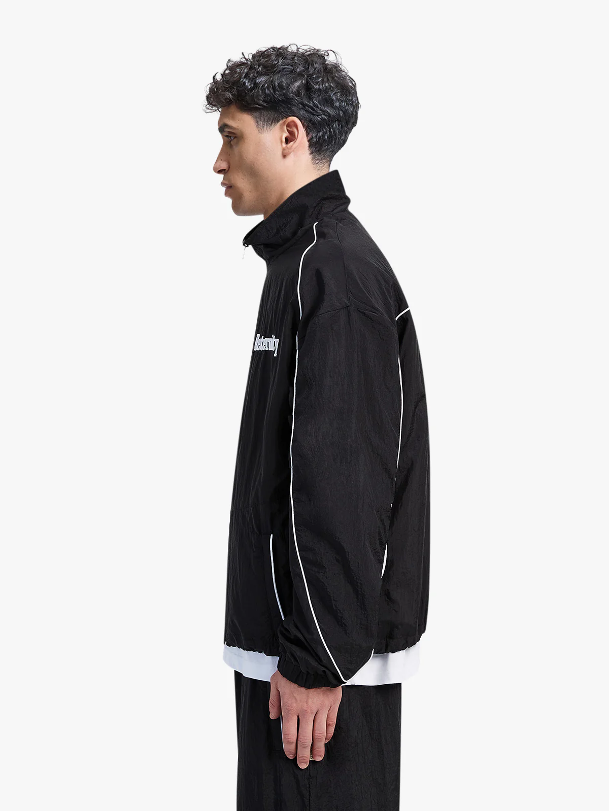 TRACK JACKET - BLACK - Image 4