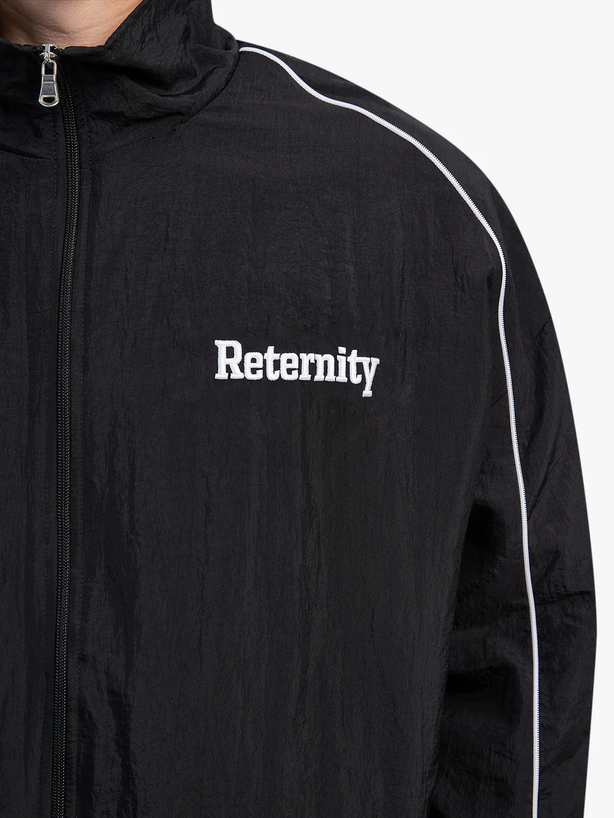 TRACK JACKET - BLACK - Image 7