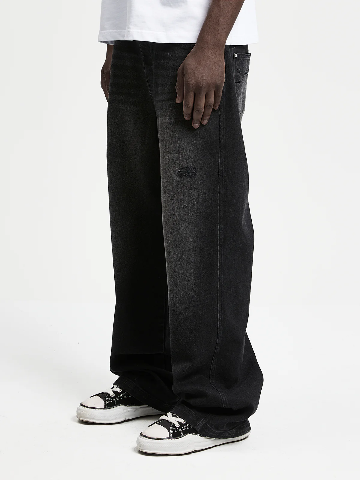 VÉRA DENIM - WASHED BLACK - Image 3