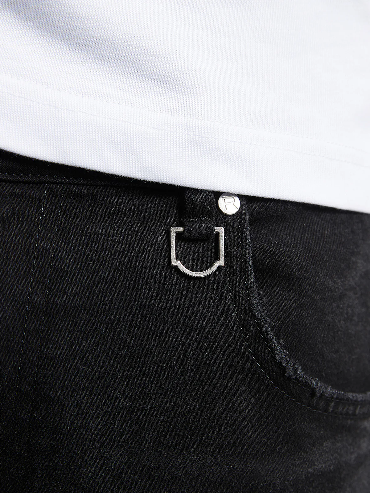 VÉRA DENIM - WASHED BLACK - Image 7