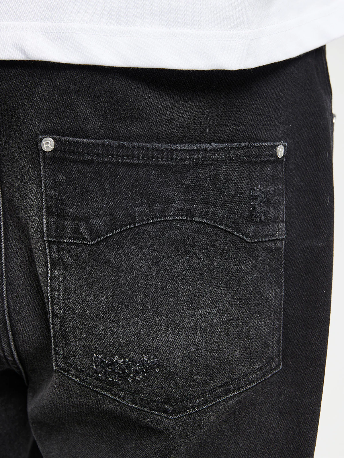 VÉRA DENIM - WASHED BLACK - Image 8