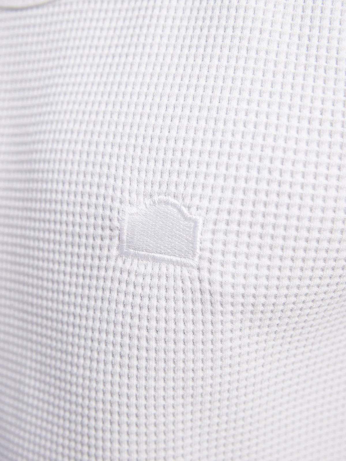 WAFFLE TANK TOP - WHITE - Image 7