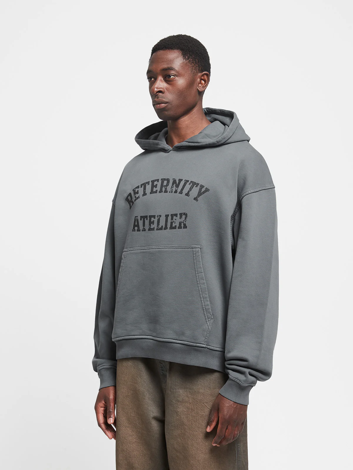 WASHED NOIR HOODIE - VINTAGE BLACK - Image 3