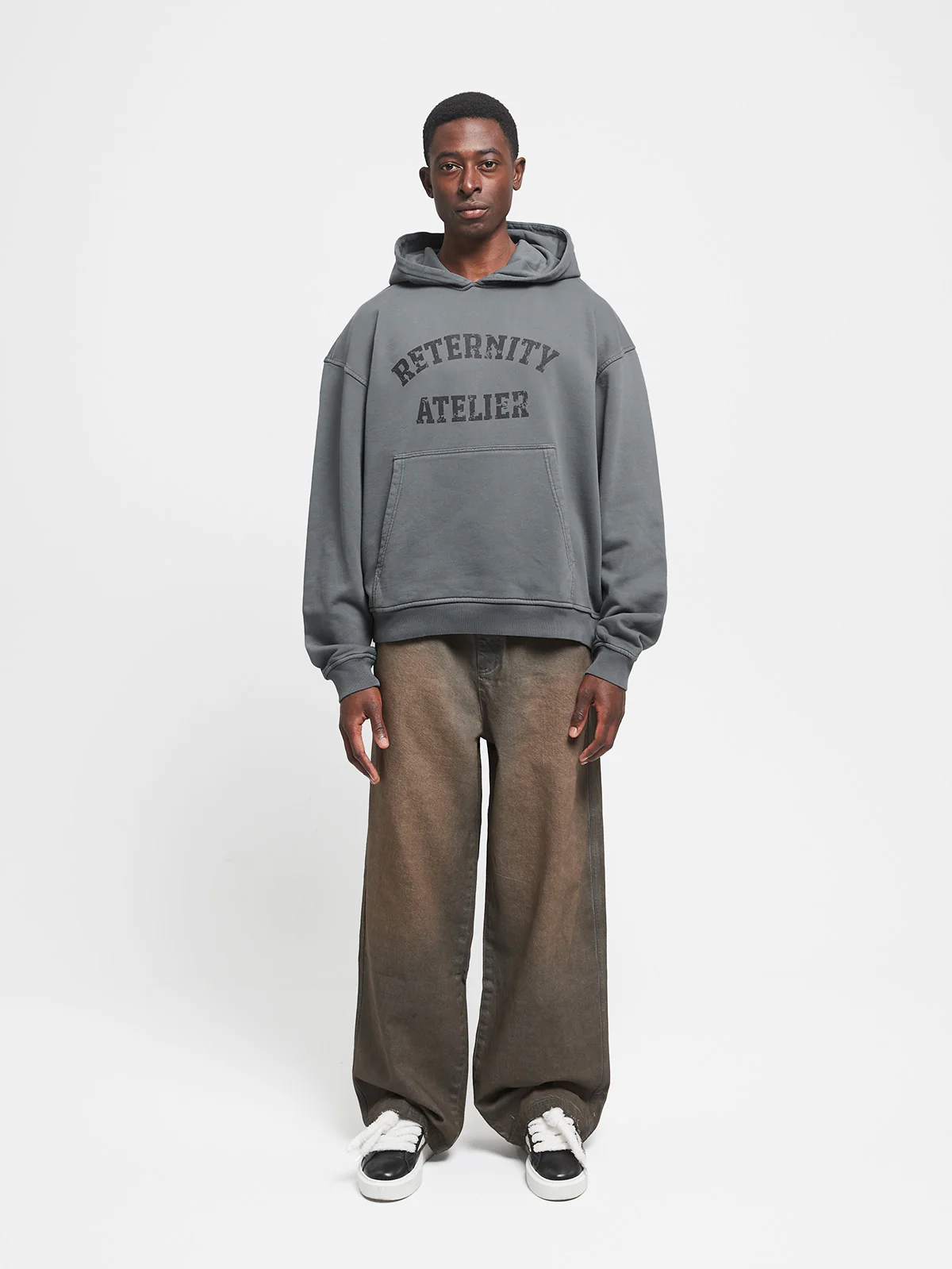 WASHED NOIR HOODIE - VINTAGE BLACK - Image 6