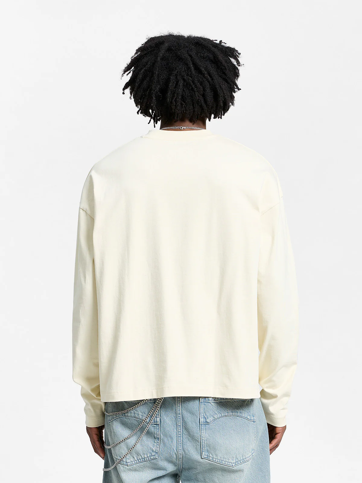 WATERCOLOR LONGSLEEVE - CREAM - Image 5