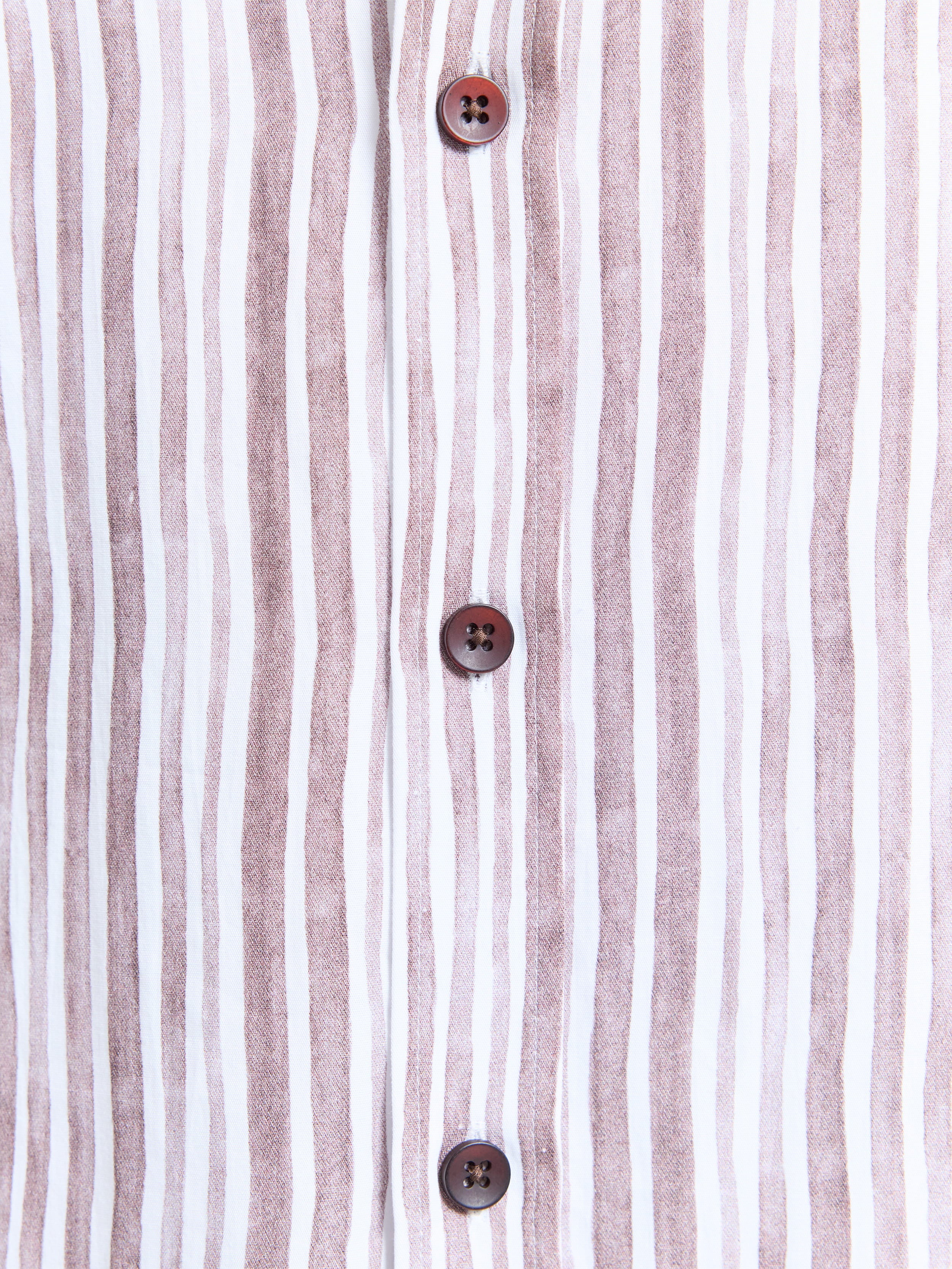 WATERCOLOR SHORT SLEEVE SHIRT - BROWN - Image 7
