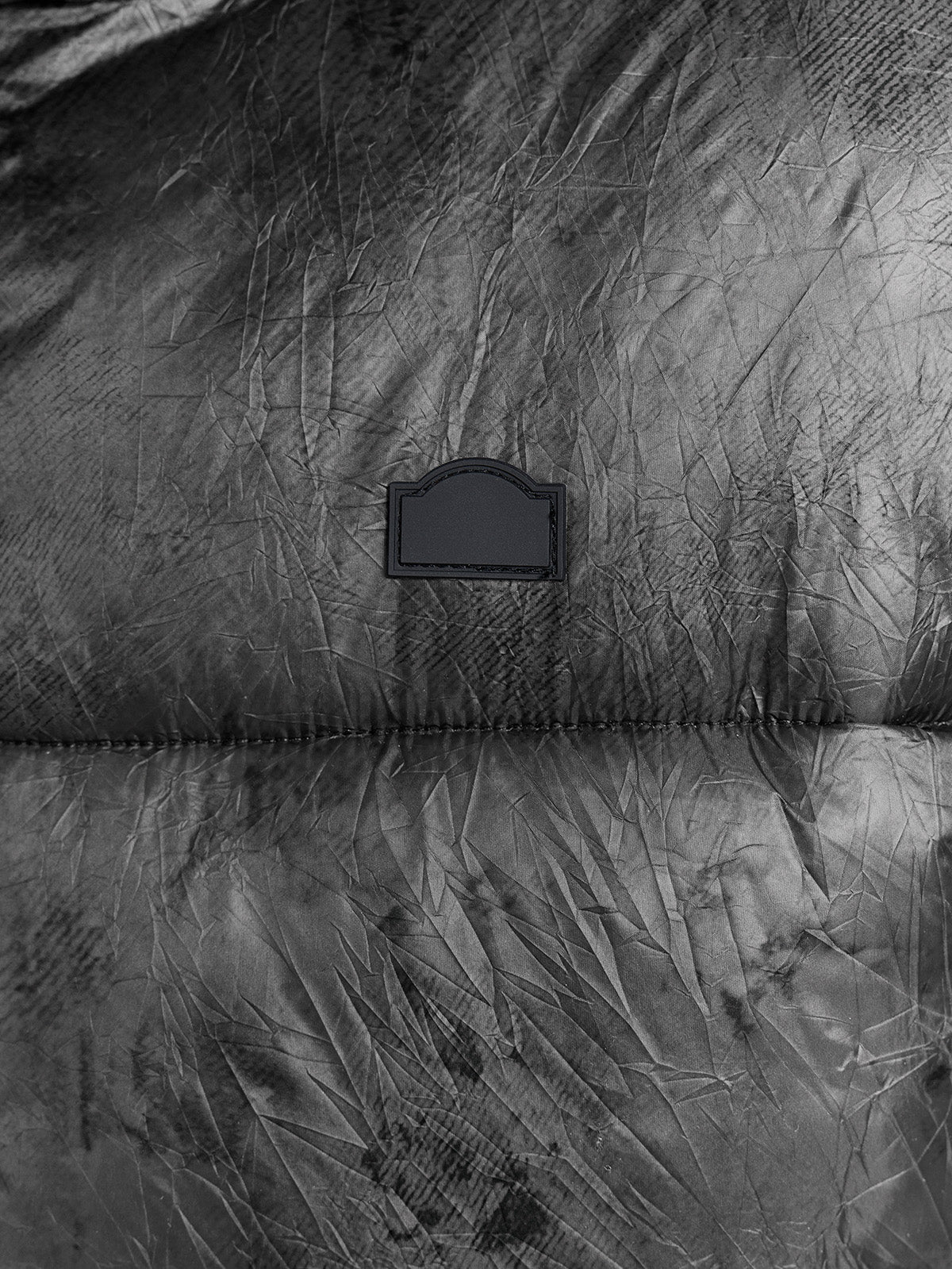 WRINKLED PUFFER JACKET - DÉLIRIA BLACK - Image 7