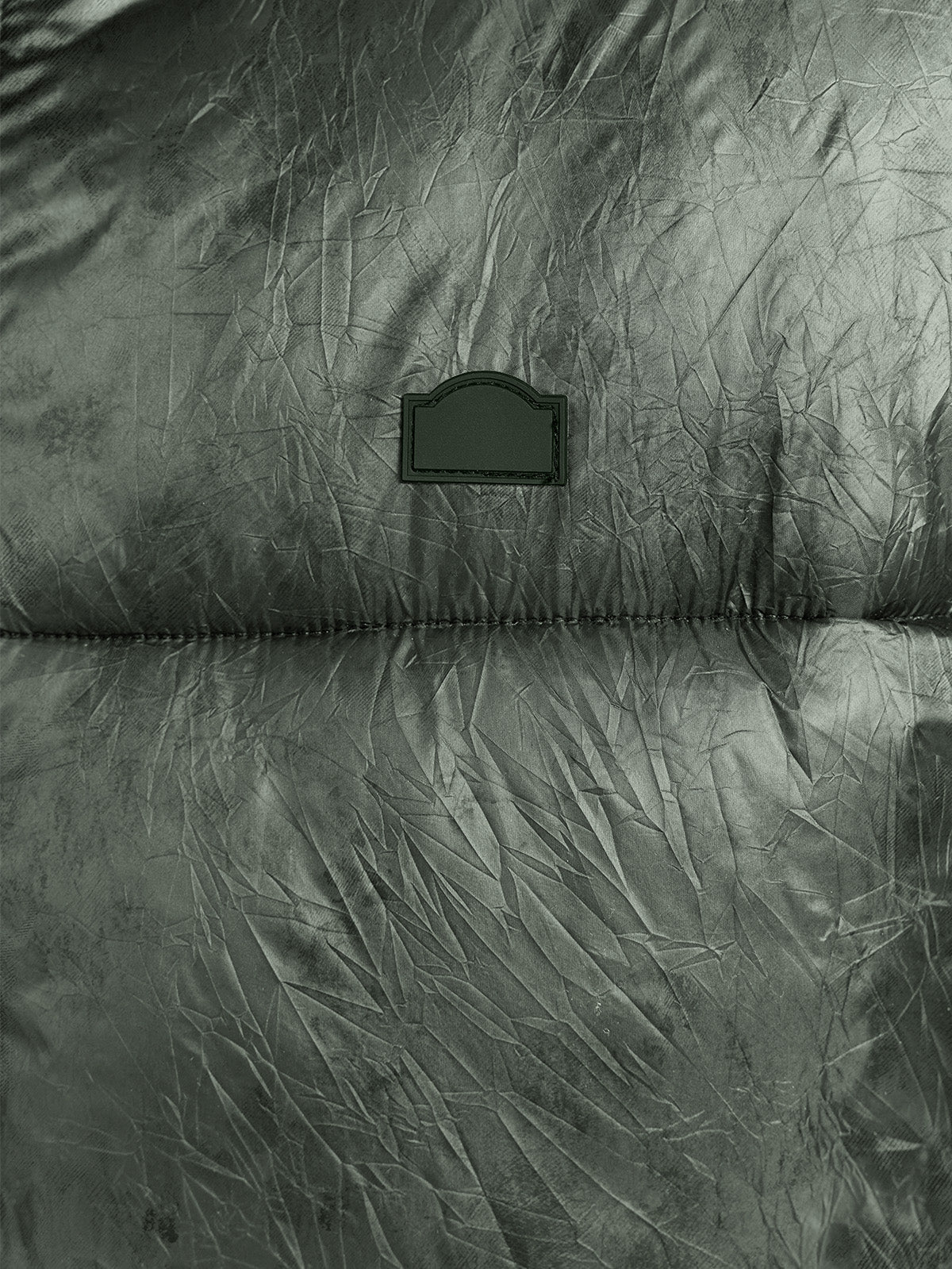 WRINKLED PUFFER JACKET -  DÉLIRIA GREEN - Image 7