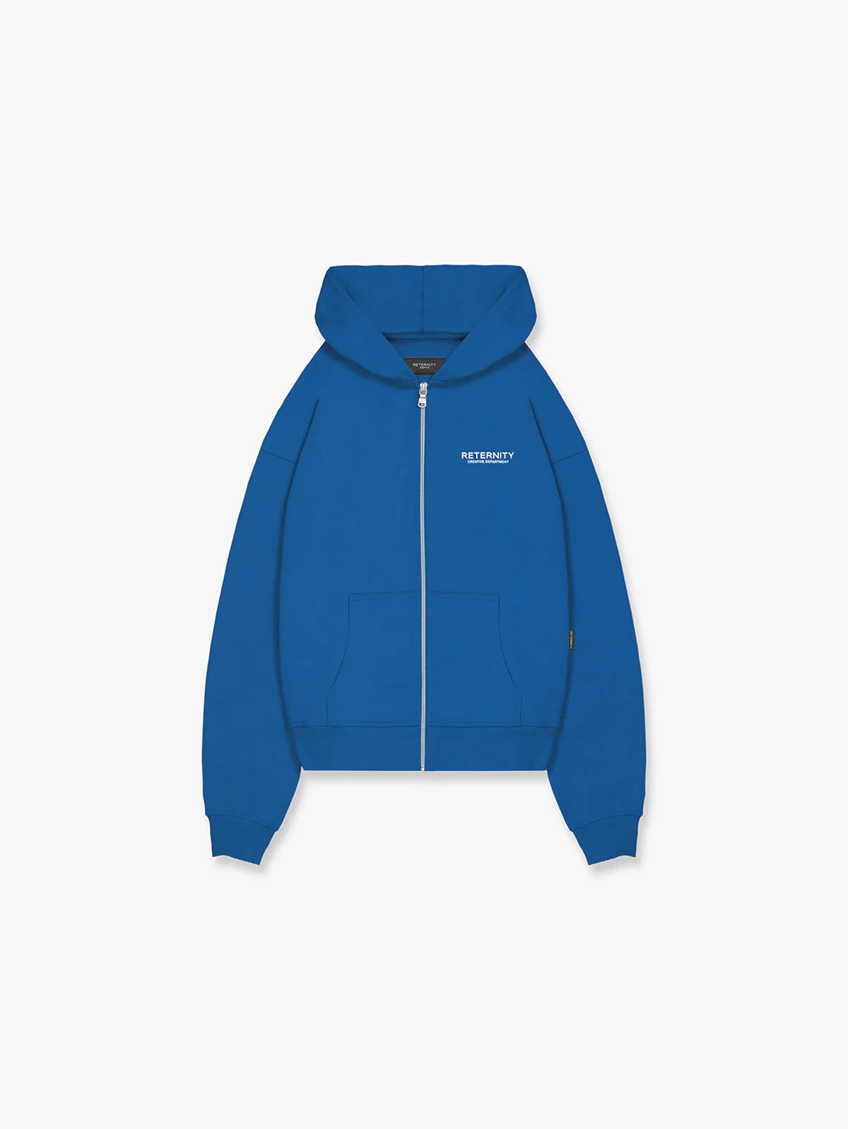 CREATIVE DEPT ZIP-HOODIE - BLUE - Image 2