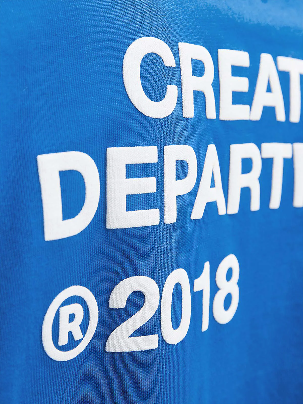 CREATIVE DEPT ZIP-HOODIE - BLUE - Image 9
